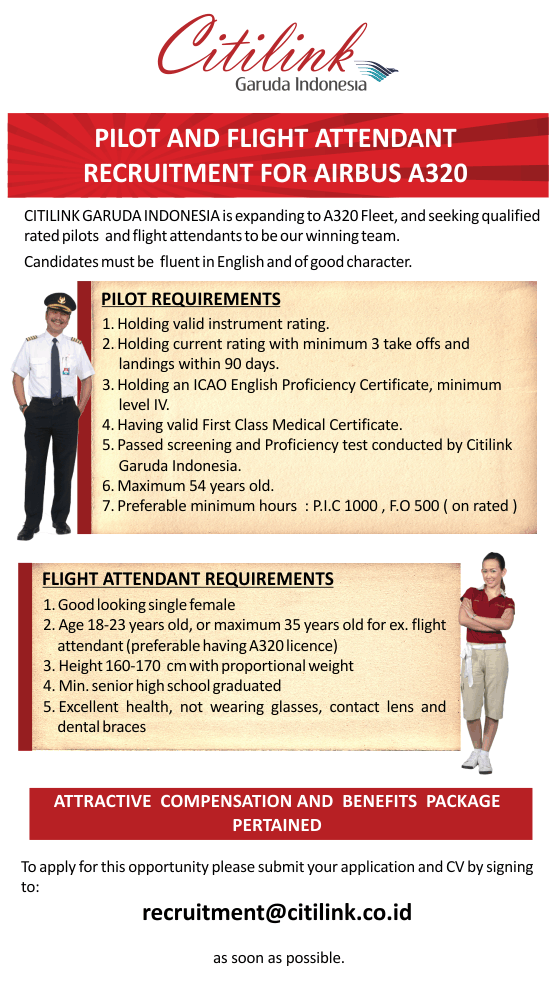 Citilink Pilot and Flight Attendant Recruitment Forum 